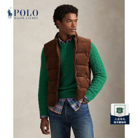 RALPH LAUREN Polo Ralph Lauren 拉夫劳伦 男装 25年秋季绗缝灯芯绒马甲RL100266 200-浅赤褐色 S