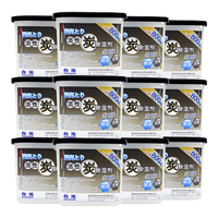 白元活性炭除湿盒800mL 回南天干燥除湿剂去味防潮防霉车载家用衣柜 活性炭除湿盒800mL*12盒