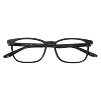 明月逸夫近视眼镜时尚方框可配有度数眼镜【YF3323】 配1.60防蓝光 