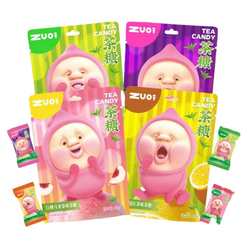  zuo一下 口气清新 水果茶糖