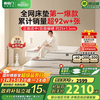 喜临门 白骑士plus 床垫 1.8*2m