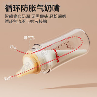 贝亲适配贝亲偏心奶嘴pigeon鸭嘴含衔仿真母乳超软歪嘴奶瓶配件重力球 【升级双含衔】3-6个月S号2滴孔偏心奶嘴