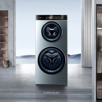 卡萨帝揽光14LB双子分区滚筒洗衣机全自动 14公斤洗烘一体机双筒 CS B14LDALBU1双子分区无烘干 上排水可用地漏墙排