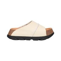 UGG 女士舒适休闲厚底松糕底露趾拖鞋 1152695 白色 40