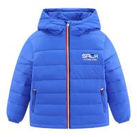 雪中飞kids童装儿童轻薄羽绒服冬季男童女童中大童短款羽绒外套