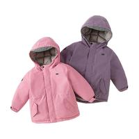 88VIP：戴维贝拉 女童羽绒服男童90绒保暖羽绒衣儿童冬装幼儿新年宝宝冬季外出服