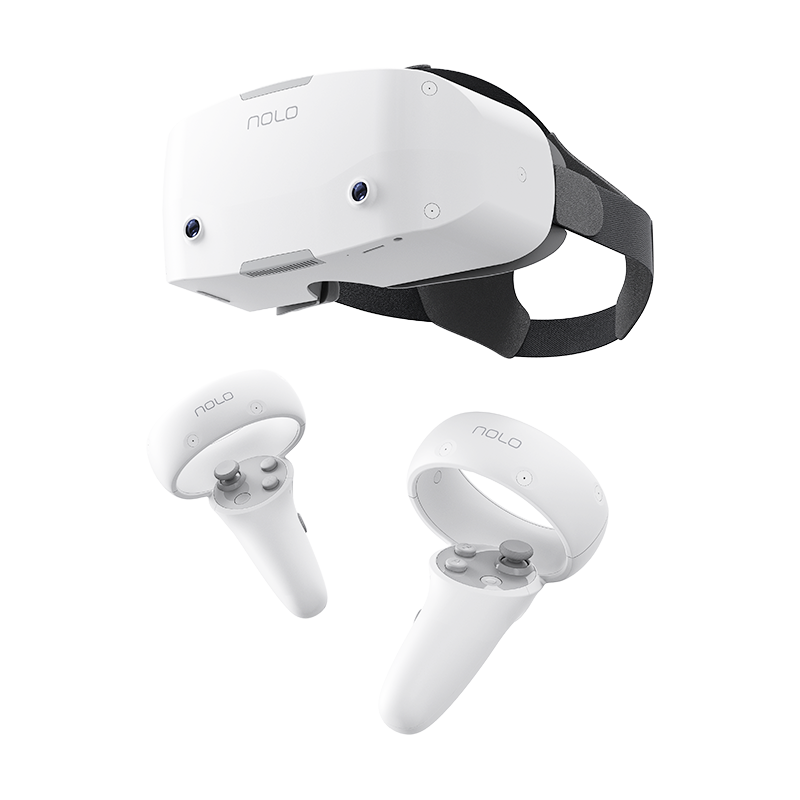  NOLO 全尺寸真4K VR一体机 宽频振动马达 心率监测 无线串流Steam VR  3840*2160