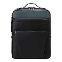 新秀丽（Samsonite）男士双肩包14英寸大容量商务背包牛皮电脑包TM0*61001