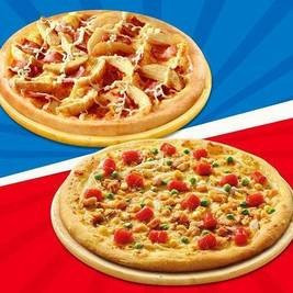 移动端：达美乐 物超所值系列比萨2个