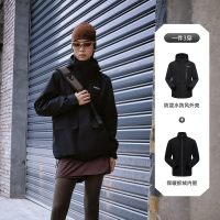 保暖服饰、88VIP：探路者 男女款三合一冲锋衣 TAWWBM90764