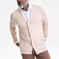 Club Room 男士纯羊绒开衫