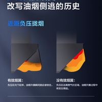 老板56K3S侧吸大吸力抽油烟机26大风量挥手智控变频1050静压