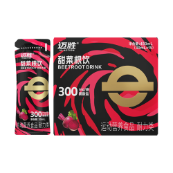 迈胜 甜菜根饮天然硝酸盐马拉松越野跑提升耐力能量胶搭档 30ml*15袋