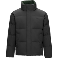 HLA海澜之家羽绒服男24立领外套男冬季HWRAW4W095A 黑色格纹3M 190/104A 3XL177~190斤