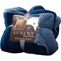 布之美 双层羊羔绒毯法兰绒素色柔软舒适盖毯毛毯 Wn.法兰羊羔毯