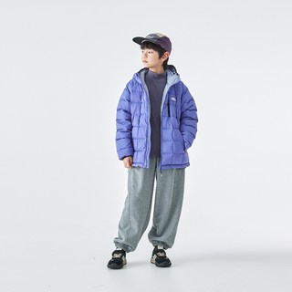  蓝汽水 防钻绒 儿童轻薄羽绒服