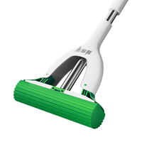 美丽雅迷你小拖把20cm杆长43共2头抑菌海绵拖把吸水布胶棉一拖净免手洗 20cm迷你小拖把 共2拖头