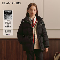 E-LAND KIDS 刺绣 儿童羽绒服