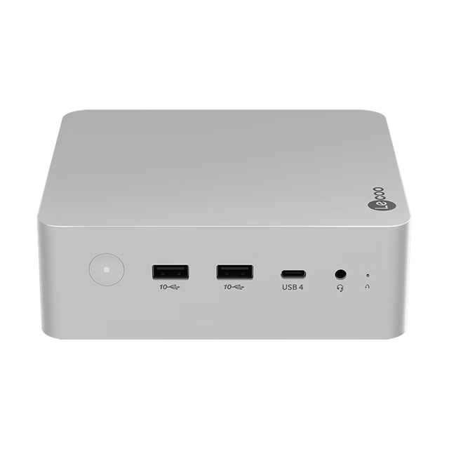 联想 来酷MINI PRO主机商务迷你台式机电脑(R7-8745H 24G 1TB SSD 正版win11)水月银