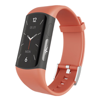 瑞德罗曼不扎针无创测血糖智能手环蓝牙通话血压血氧心率监测心电图打鼾睡眠运动 橙色硅胶 蓝牙通话血糖血压血氧心率心电图体温