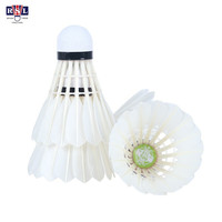 亚狮龙（RSL） 羽毛球RSL1号羽球12只装/桶 耐打稳定 比赛训练 RSL500【全圆鹅毛】 1筒 77速