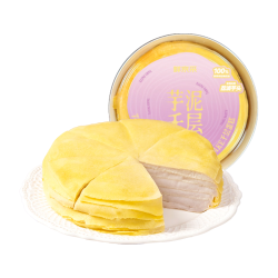 鲜京采 芋泥千层蛋糕  有点矮的芋泥千层500g