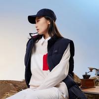 TOMMY HILFIGER 女装纯棉通勤拼色合身圆领打底衫针织衫毛衣