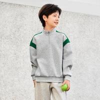 保暖服饰：361° 儿童套头半开襟立领卫衣