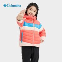 Columbia 户外女子大童儿童时尚保暖休闲羽绒服外套