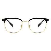 BOLON暴龙眼镜近视光学镜眼镜框BT6026B12+暴龙光赞防蓝光1.60 暴龙光赞防蓝光1.60(600度内) B12-金色|上眉亮黑