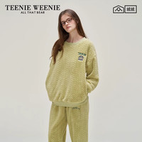 TEENIE WEENIE 小熊肌理绒套头睡裙 加绒加厚保暖家居服  秒杀4小时