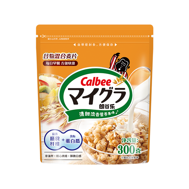 移动端：卡乐比 朗谷乐谷物混合麦片 300g 袋装