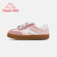 kappa kids卡帕2025秋冬大童男童鞋子女童儿童休闲运动板鞋