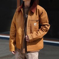 carhartt J97底特律 巴恩风 美式工装翻领夹克外套 103828