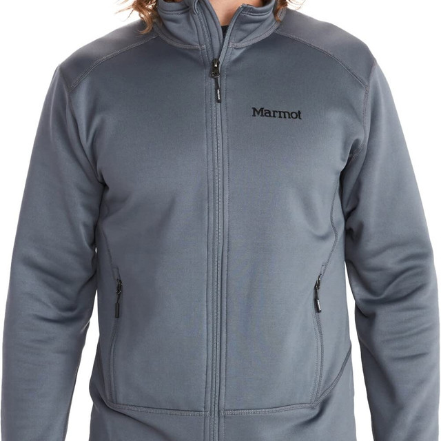 Marmot 男式 Olden Polartec 抓绒夹克