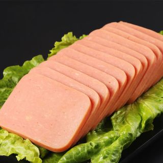 双汇低脂午餐肉肠200g方腿香肠火腿肠烤肉切片涮肉火锅食材下酒菜 200g*2支