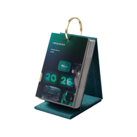 2026豆瓣电影日历(观影指南)经典版-森林绿 文艺台历新年创意百元桌面摆件