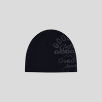 移动端：GOODBAI 侧面组合logo印花毛线帽