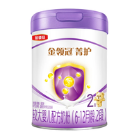 伊利金领冠菁护A2β-酪蛋白超高乳铁蛋白婴儿奶粉2段6-12月800g*6整箱 菁护 2段800g*6
