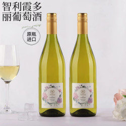 天帕 智利 霞多丽 干白葡萄酒  13度750ml 2支