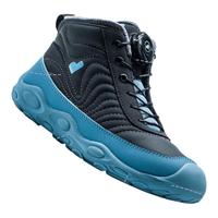 小蓝羊 冬季新款运动鞋棉鞋加绒加厚防滑靴子 黑色 26