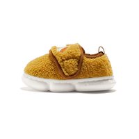 babycare 羊羔绒宝宝拖鞋冬男童室内女童防滑居家儿童棉拖鞋秋冬