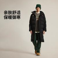 值友专享、保暖服饰：李宁 CBA篮球系列 男士长款棉服 AFMU017