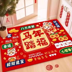 爱因斯毯 T2085 地垫 60×90cm 硅藻泥 红色