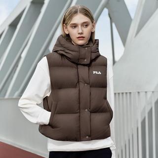  FILA/斐乐 防泼水 女士羽绒马甲