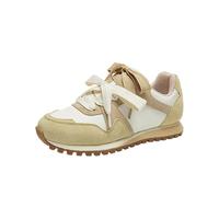 15MINS厚底阿甘鞋女2025秋季时尚运动女鞋舒适百搭软底休闲鞋子女 黄色 37