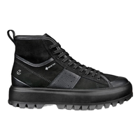 爱步（ECCO）休闲鞋女 24年冬季 时尚百搭透气防水高帮牛皮鞋 街头860403 黑色86040351052 38