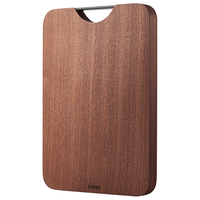 苏泊尔（SUPOR）菜板整木砧板乌檀木切菜板家用实木粘板厨房案板擀揉面板水果菜板 【抗菌乌檀木】30*20*2.5cm 小号