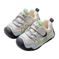 宝宝鞋子男童棉鞋2025秋冬软底1-6岁学步二棉加绒儿童机能运动鞋
