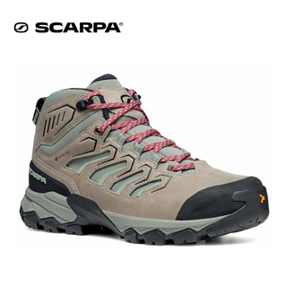 【2025】SCARPA思嘉帕莫林pro四季版防水防滑户外徒步登山鞋 矿物灰 41